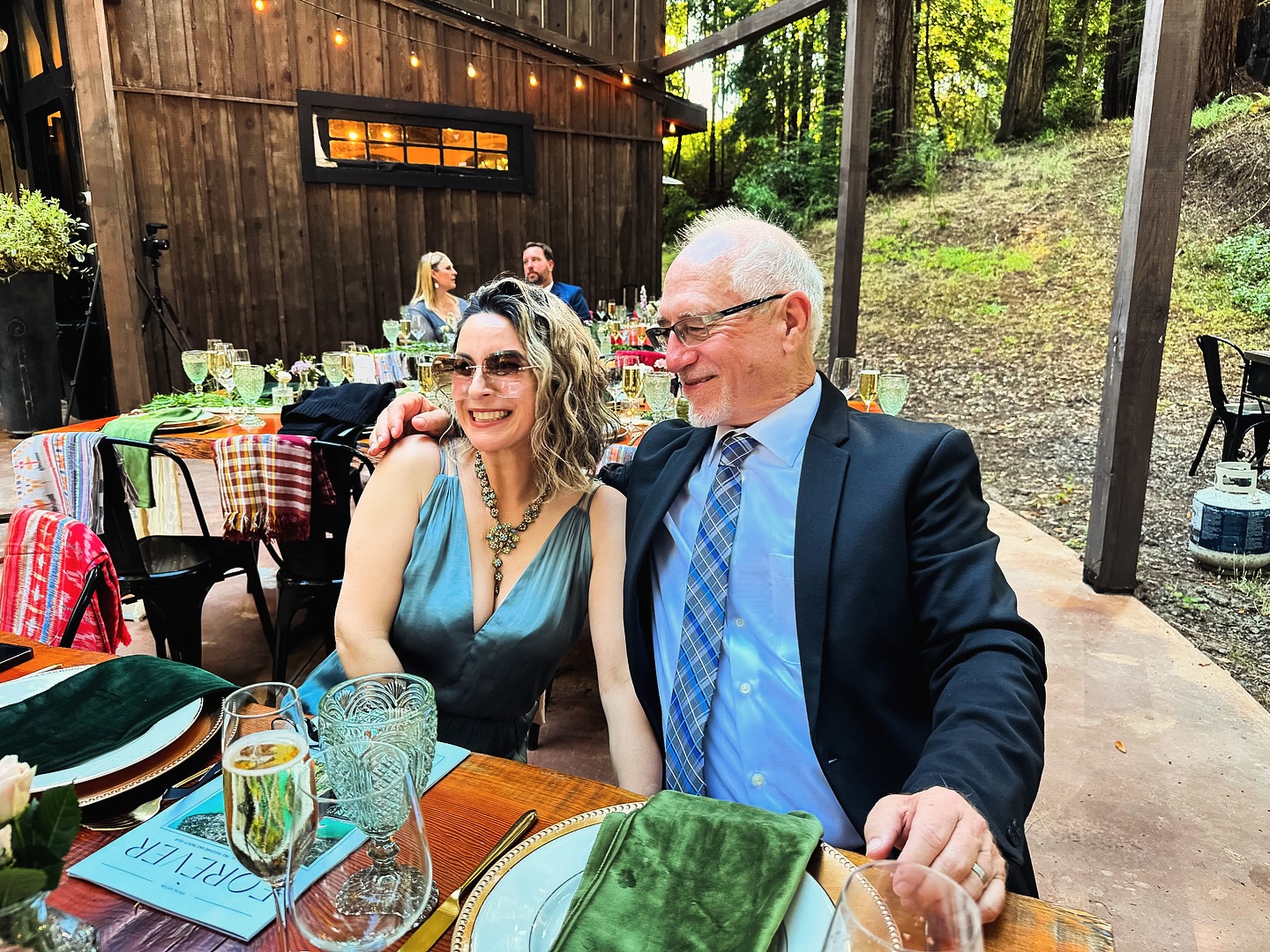 Michael with Loving Wife